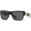 Versace - Sunglasses Greca Squared - Black - Sunglasses - Versace Eyewear - Avvenice