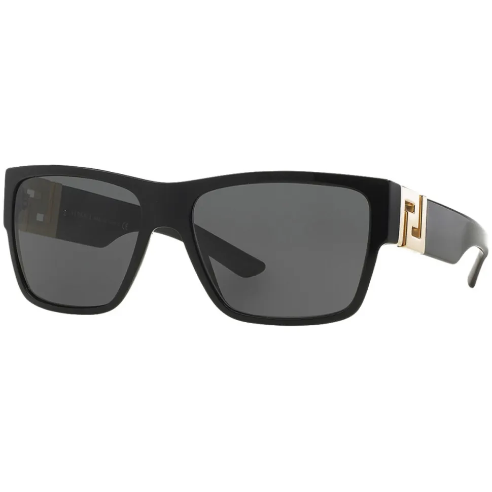 Versace - Sunglasses Greca Squared - Black - Sunglasses - Versace Eyewear - Avvenice