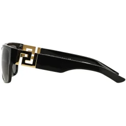 Versace - Sunglasses Greca Squared - Black - Sunglasses - Versace Eyewear - Avvenice