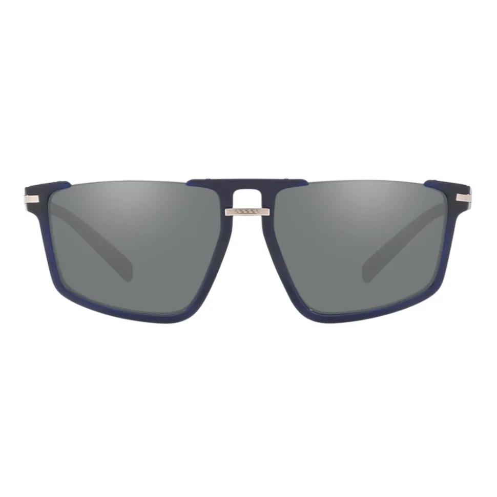 Versace - Sunglasses Greca Aegis - Blue Navy - Sunglasses - Versace Eyewear - Avvenice