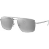 Versace - Sunglasses Greca Square - Silver - Sunglasses - Versace Eyewear - Avvenice