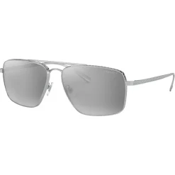 Versace - Sunglasses Greca Square - Silver - Sunglasses - Versace Eyewear - Avvenice