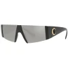 Versace - Sunglasses Medusa Ares Visor - Black - Sunglasses - Versace Eyewear - Avvenice