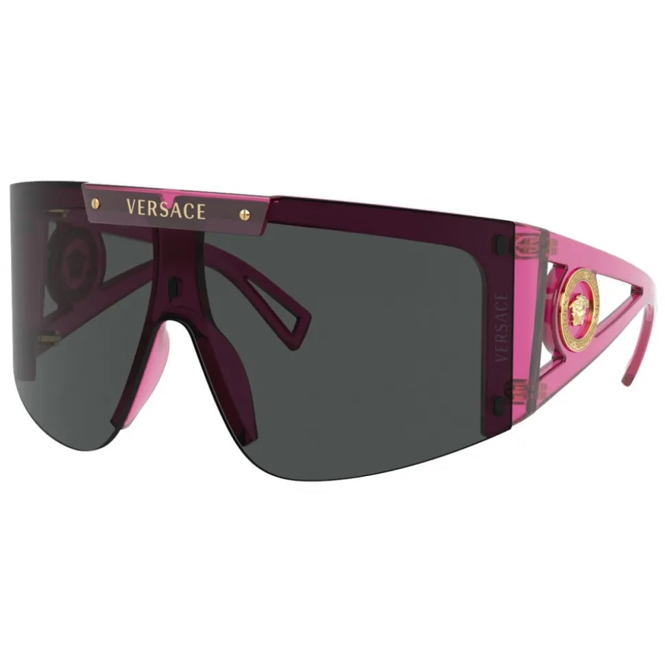 Versace - Sunglasses Medusa Icon Shield - Pink - Sunglasses - Versace Eyewear - Avvenice