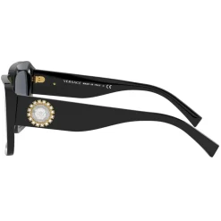Versace - Sunglasses Medusa Crystal Jewel - Black - Sunglasses - Versace Eyewear - Avvenice