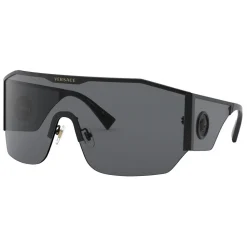 Versace - Sunglasses Medusa Halo Shield - Black - Sunglasses - Versace Eyewear - Avvenice