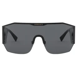 Versace - Sunglasses Medusa Halo Shield - Black - Sunglasses - Versace Eyewear - Avvenice