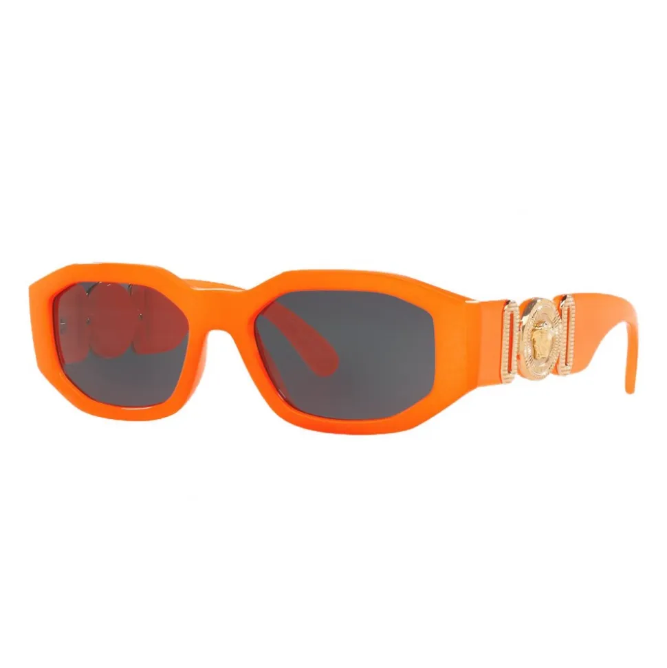 Versace - Sunglasses Medusa "Biggie" - Orange Fluo Onul - Sunglasses - Versace Eyewear - Avvenice