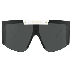 Versace - Sunglasses Medusa Icon Shield - White - Sunglasses - Versace Eyewear - Avvenice