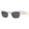 Versace - Sunglasses Medusa Ares Stud - White - Sunglasses - Versace Eyewear - Avvenice