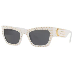 Versace - Sunglasses Medusa Ares Stud - White - Sunglasses - Versace Eyewear - Avvenice