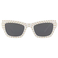 Versace - Sunglasses Medusa Ares Stud - White - Sunglasses - Versace Eyewear - Avvenice