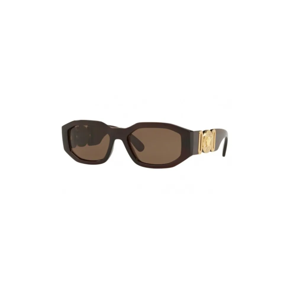Versace - Sunglasses Medusa "Biggie" - Transparent Red Onul - Sunglasses - Versace Eyewear - Avvenice