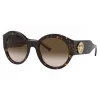 Versace - Sunglasses Round Medusa Crystal - Brown - Sunglasses - Versace Eyewear - Avvenice