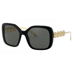 Versace - Sunglasses Signature Medusa Square - Black Gold - Sunglasses - Versace Eyewear - Avvenice