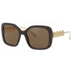 Versace - Sunglasses Signature Medusa Square - Brown Gold - Sunglasses - Versace Eyewear - Avvenice