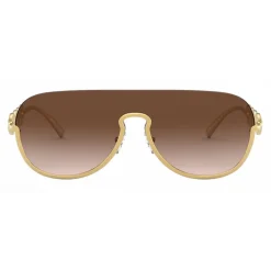 Versace - Sunglasses Signature Medusa Visor - Gold - Sunglasses - Versace Eyewear - Avvenice