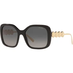 Versace - Sunglasses Signature Medusa Square Polarized - Black - Sunglasses - Versace Eyewear - Avvenice