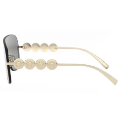 Versace - Sunglasses Signature Medusa Visor - Pale Gold - Sunglasses - Versace Eyewear - Avvenice