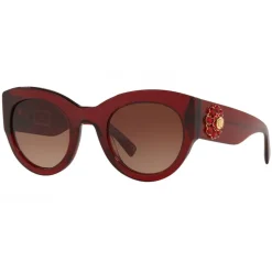 Versace - Sunglasses Tribute Jewel - Burgundy - Sunglasses - Versace Eyewear - Avvenice