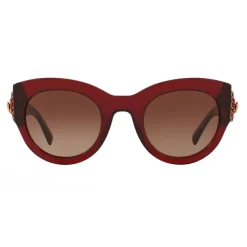 Versace - Sunglasses Tribute Jewel - Burgundy - Sunglasses - Versace Eyewear - Avvenice