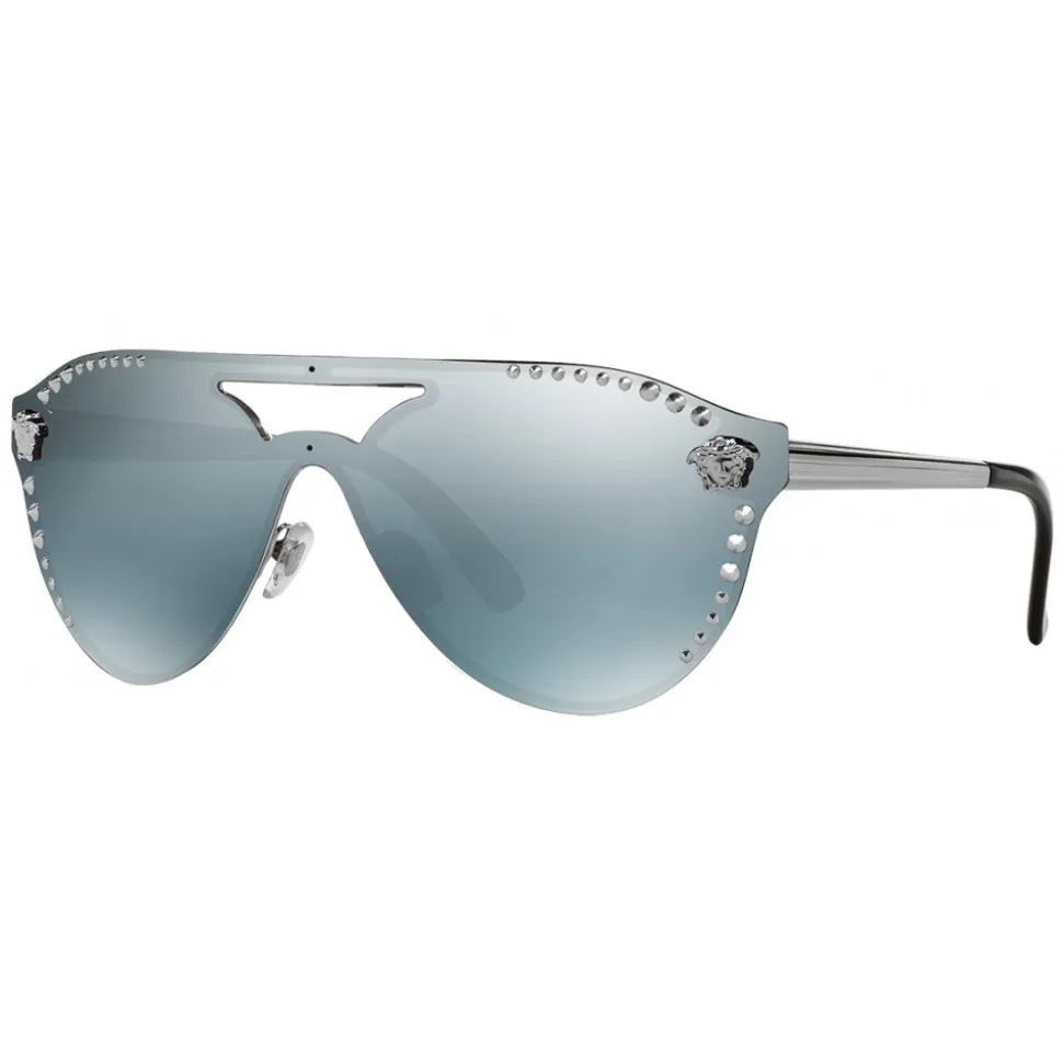 Versace - Sunglasses Versace Glam Medusa - Dark Grey - Sunglasses - Versace Eyewear - Avvenice