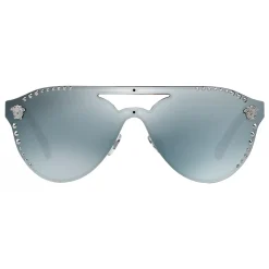 Versace - Sunglasses Versace Glam Medusa - Dark Grey - Sunglasses - Versace Eyewear - Avvenice
