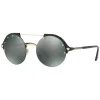 Versace - Sunglasses Versace Frenergy Round - Black Mirrored - Sunglasses - Versace Eyewear - Avvenice