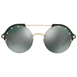 Versace - Sunglasses Versace Frenergy Round - Black Mirrored - Sunglasses - Versace Eyewear - Avvenice