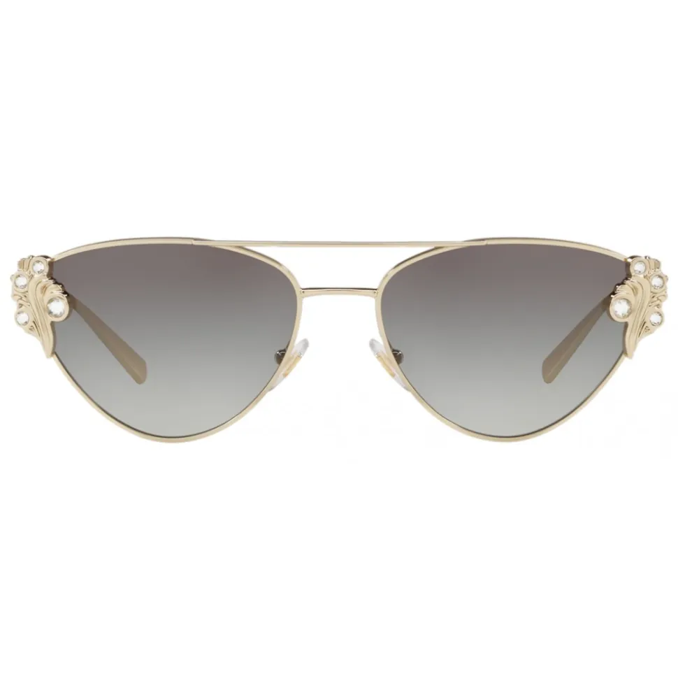 Versace - Sunglasses Versace Baroccomania - Grey Gold - Sunglasses - Versace Eyewear - Avvenice