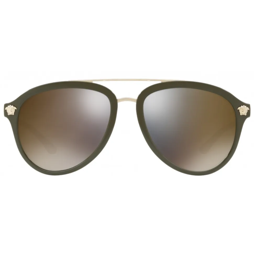 Versace - Sunglasses Versace Medusa Luxe - Gold - Sunglasses - Versace Eyewear - Avvenice