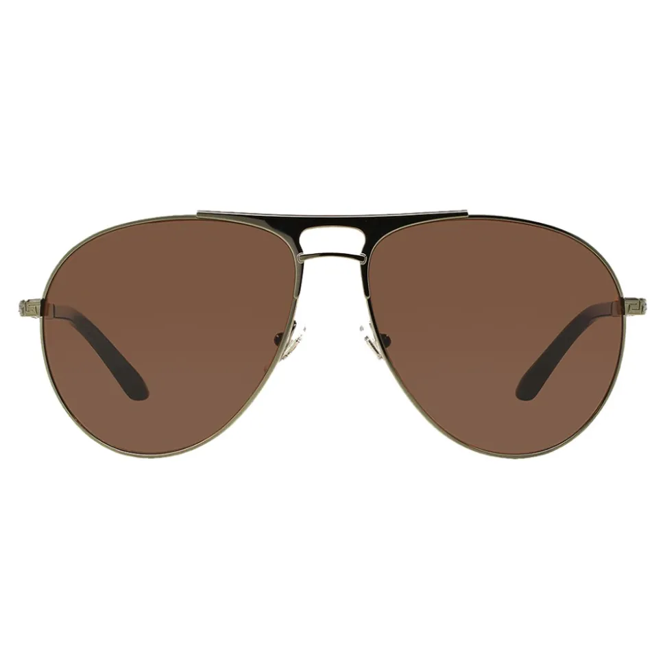 Versace - Sunglasses Versace V-Greek - Brown - Sunglasses - Versace Eyewear - Avvenice