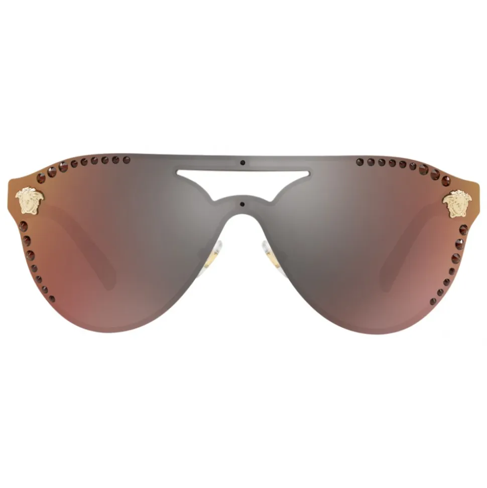 Versace - Sunglasses Versace Crystal Glam - Red - Sunglasses - Versace Eyewear - Avvenice