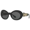 Versace - Sunglasses Versace Medusa 69 Ovals - Black - Sunglasses - Versace Eyewear - Avvenice