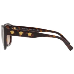 Versace - Sunglasses Versace Clear Medusa Cat-Eye - Brown - Sunglasses - Versace Eyewear - Avvenice