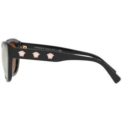 Versace - Sunglasses Versace Clear Medusa Cat-Eye - Black Rose - Sunglasses - Versace Eyewear - Avvenice