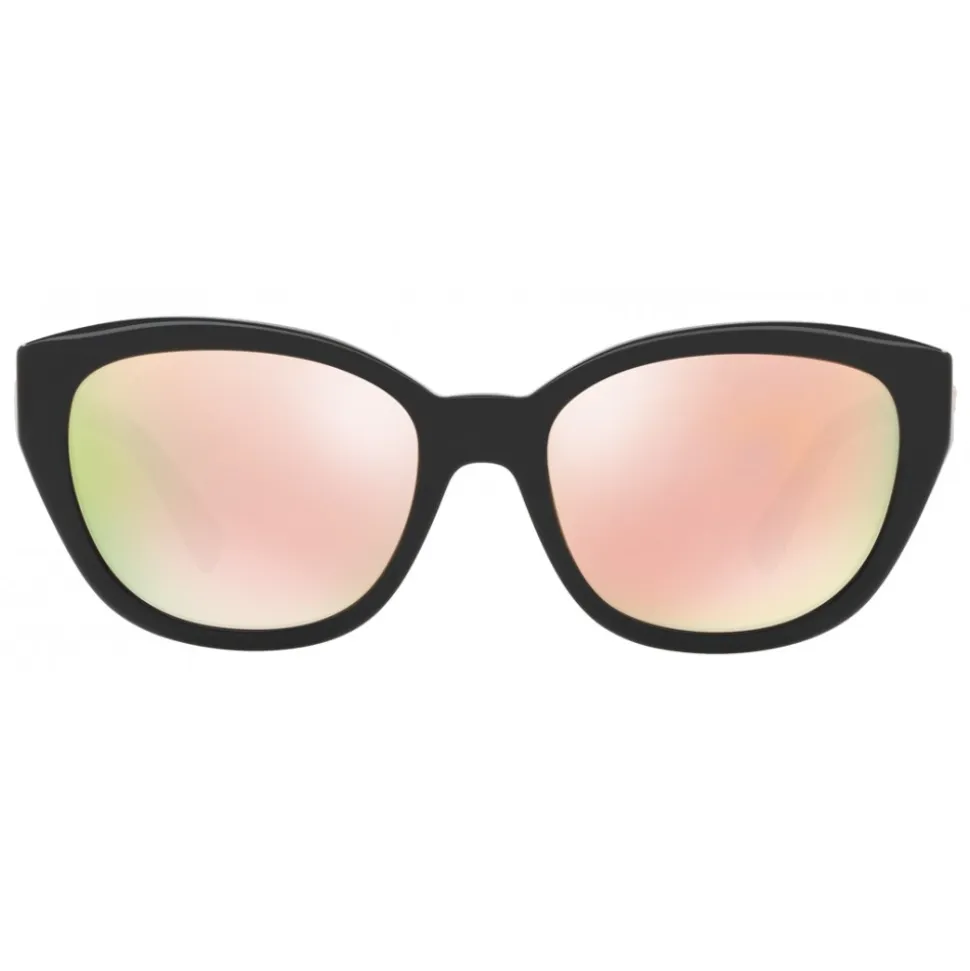 Versace - Sunglasses Versace Clear Medusa Cat-Eye - Black Rose - Sunglasses - Versace Eyewear - Avvenice