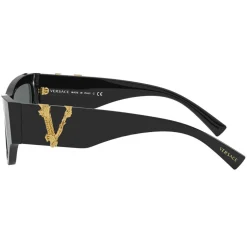 Versace - Sunglasses Versace Virtus Cat Eye - Black - Sunglasses - Versace Eyewear - Avvenice