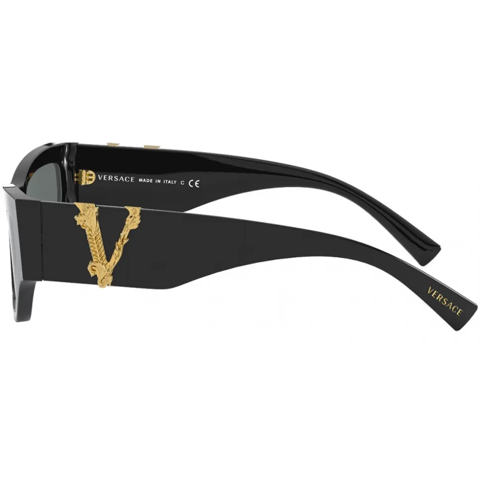 Versace - Sunglasses Versace Virtus Cat Eye - Black - Sunglasses - Versace Eyewear - Avvenice