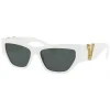 Versace - Sunglasses Versace Virtus Cat-Eye - White - Sunglasses - Versace Eyewear - Avvenice