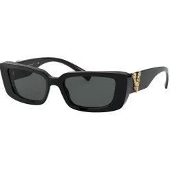 Versace - Sunglasses Versace Virtus Rectangular - Black - Sunglasses - Versace Eyewear - Avvenice