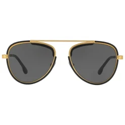 Versace - Sunglasses Versace V-Vintage - Grey Gold - Sunglasses - Versace Eyewear - Avvenice