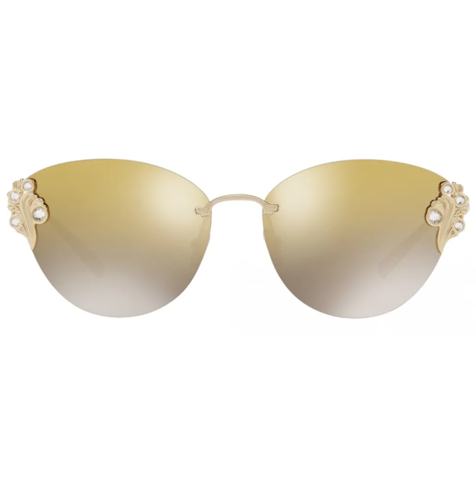 Versace - Sunglasses Versace Baroccomania - Light Gold - Sunglasses - Versace Eyewear - Avvenice