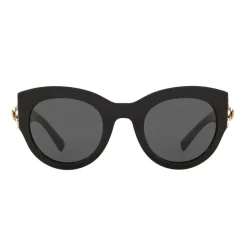 Versace - Sunglasses Versace Tribute Jewel - Black - Sunglasses - Versace Eyewear - Avvenice