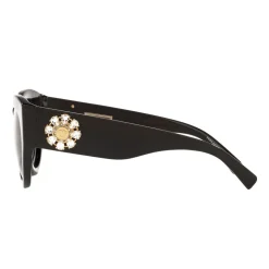 Versace - Sunglasses Versace Tribute Jewel - Black - Sunglasses - Versace Eyewear - Avvenice