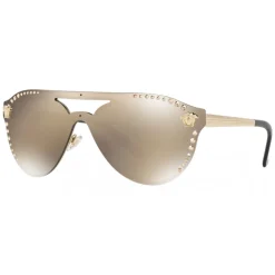 Versace - Sunglasses Versace Crystal Glam - Neutral - Sunglasses - Versace Eyewear - Avvenice
