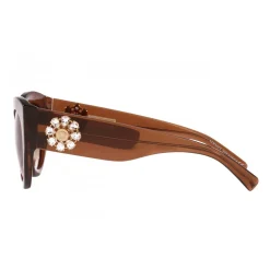Versace - Sunglasses Versace Tribute Jewel - Brown - Sunglasses - Versace Eyewear - Avvenice