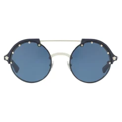 Versace - Sunglasses Versace Frenergy Round - Blue - Sunglasses - Versace Eyewear - Avvenice