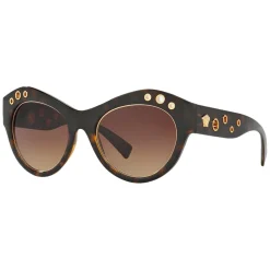 Versace - Sunglasses Versace Rock Ring Cat-Eye - Brown - Sunglasses - Versace Eyewear - Avvenice