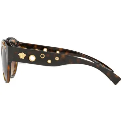 Versace - Sunglasses Versace Rock Ring Cat-Eye - Brown - Sunglasses - Versace Eyewear - Avvenice